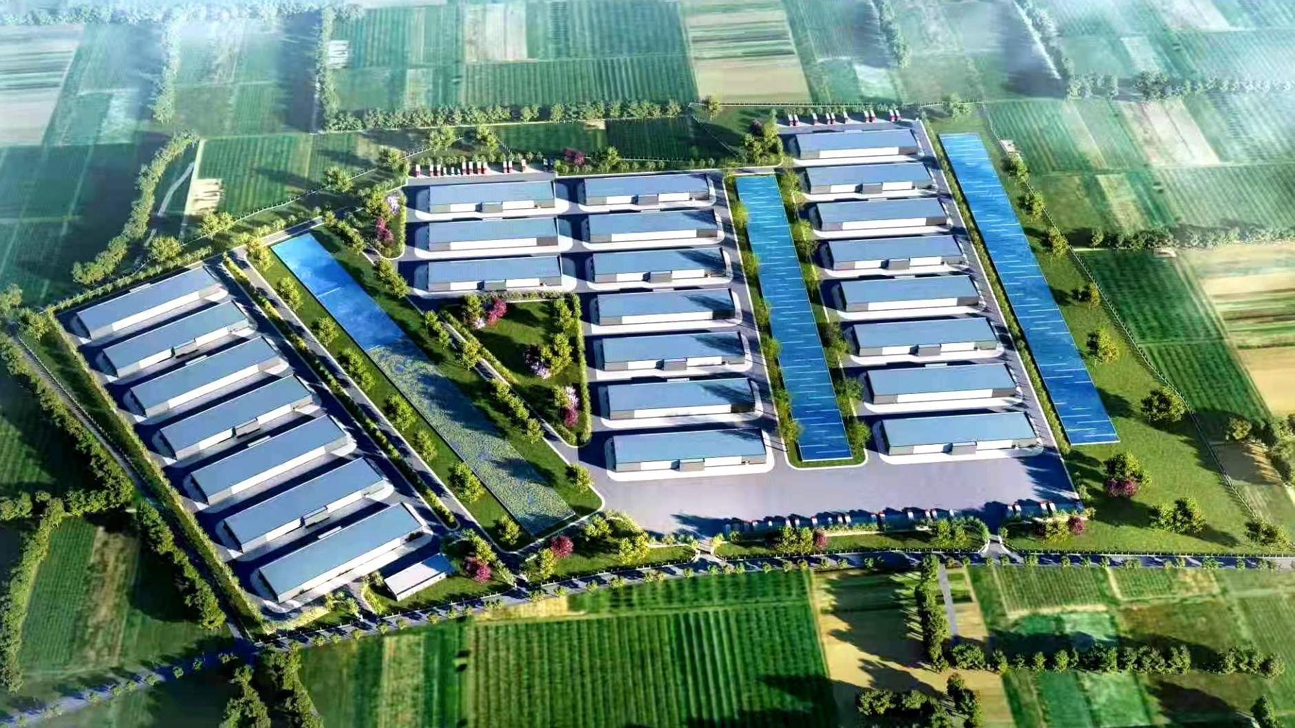 即将交付!临夏地区首家循环水智慧水产养殖产业园落户永靖